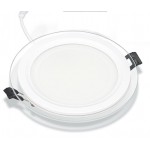 Downlight panel LED Redondo 240mm Cristal 24W
